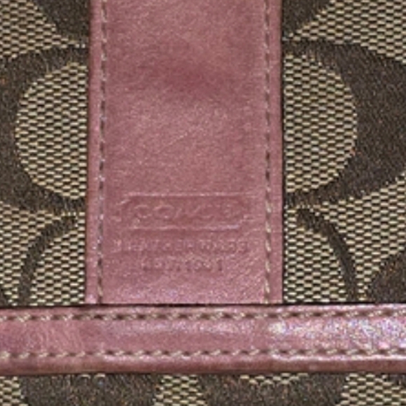 Coach Monogram Trifold Wallet - Picture 2 of 11